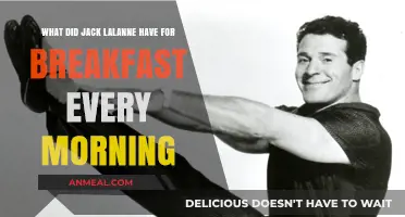 Jack LaLanne's Daily Breakfast: A Fitness Icon's Morning Fuel