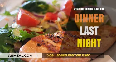 LeBron's Dinner Secrets: Unveiling Last Night's Culinary Adventure