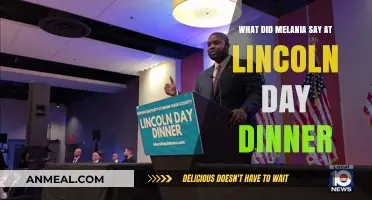 Melania Trump's Lincoln Day Dinner Speech: Key Highlights and Insights