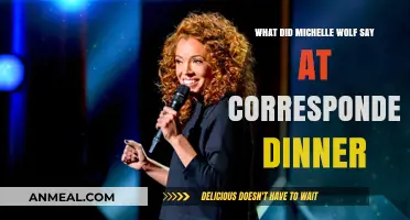 Michelle Wolf's Bold Jabs at the White House Correspondents' Dinner