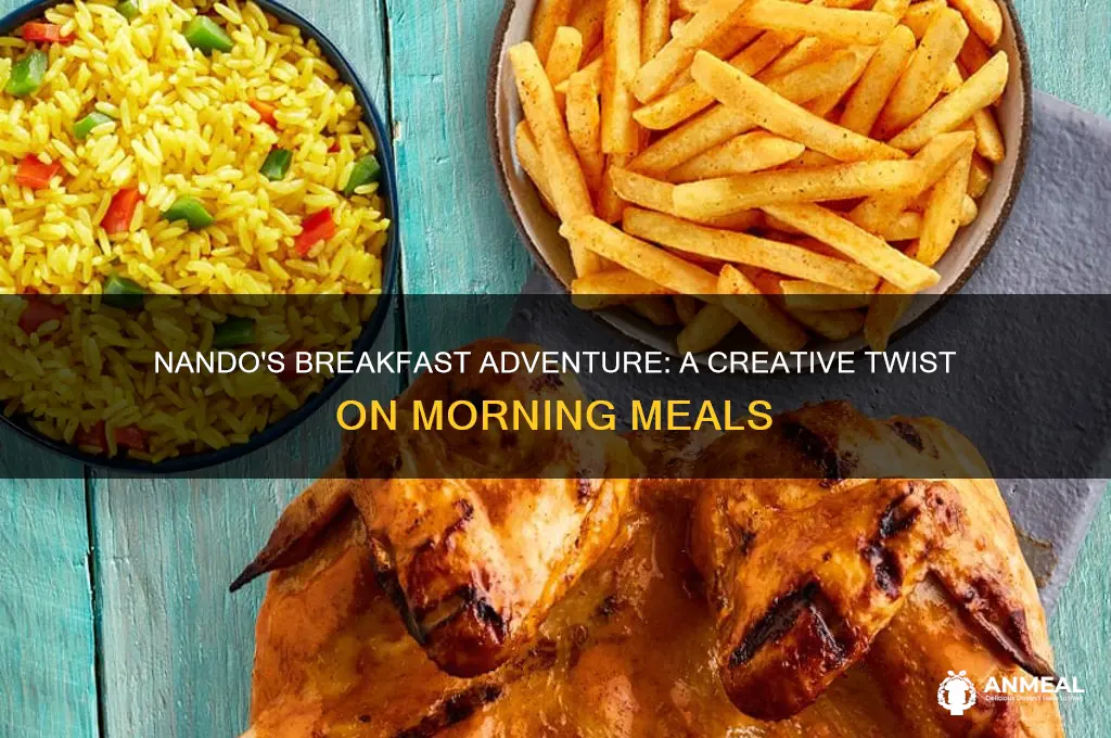 what did nando do with his breakfast