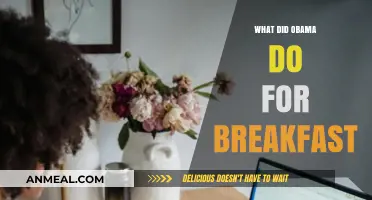 Obama's Morning Routine: A Look at His Breakfast Habits