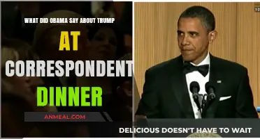 Obama's Hilarious Trump Roast at the Correspondents' Dinner: A Recap