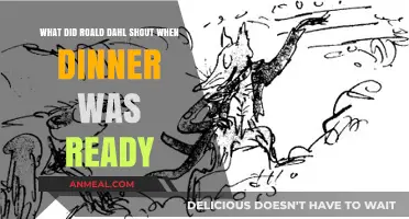 Roald Dahl's Dinner Call: Uncovering His Quirky Mealtime Shout