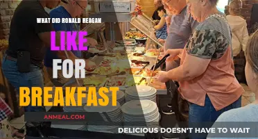 Ronald Reagan's Breakfast Favorites: A Peek into His Morning Routine