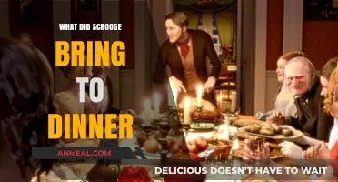 Scrooge's Surprising Dinner Contribution: A Tale of Generosity and Change