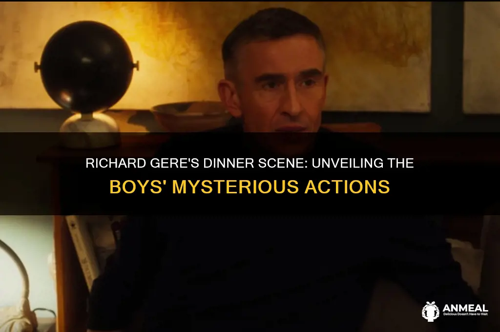 what did the boys do in the dinner richard gere