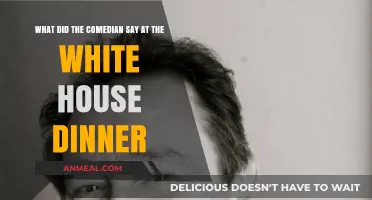 Comedian's Bold Jokes at the White House Dinner: Highlights and Reactions