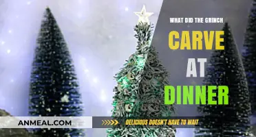 The Grinch's Unexpected Dinner Carving: A Heartwarming Holiday Twist