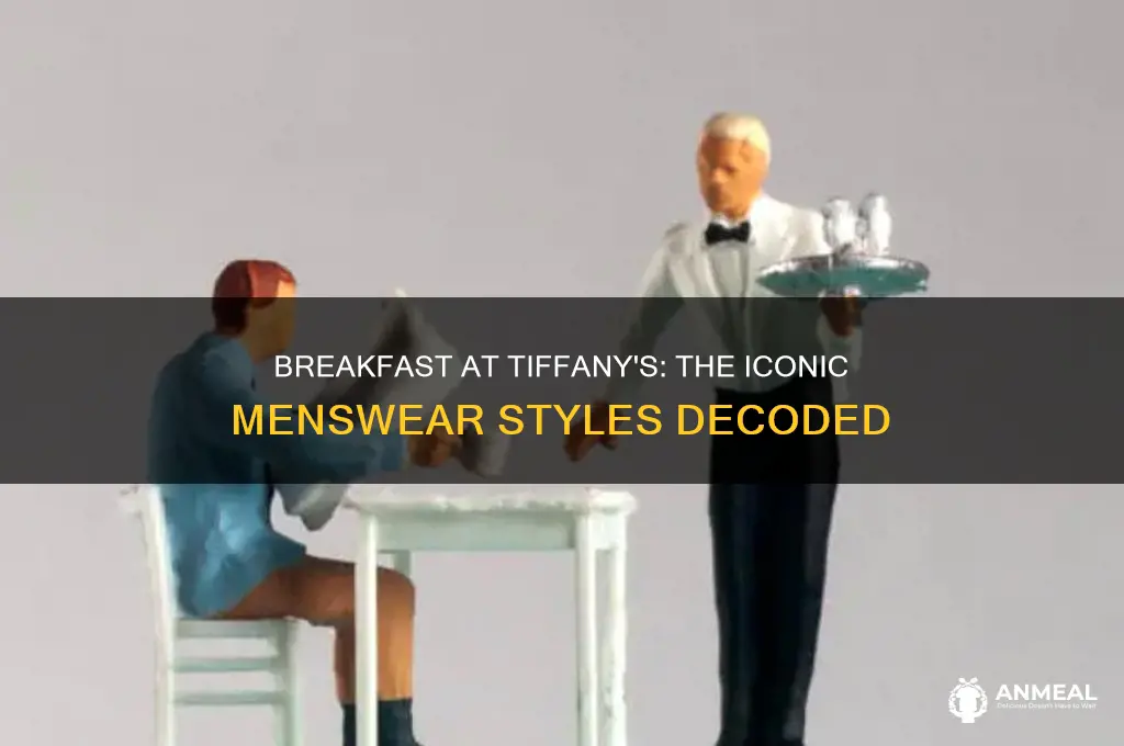 what did the men wear in breakfast at tiffany