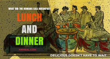 Roman Meals: Unveiling the Ancient Names for Breakfast, Lunch, and Dinner