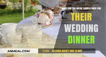 Royal Wedding Feast: A Look at the Couple's Elegant Dinner Menu
