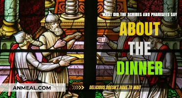 Scribes and Pharisees' Critique: The Controversial Dinner Discussion Unveiled