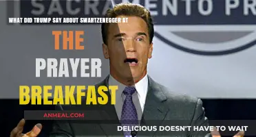 Trump's Unexpected Remarks on Schwarzenegger at the Prayer Breakfast