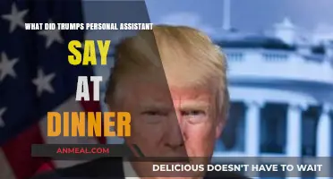 Trump's Personal Assistant Reveals Surprising Dinner Conversation Insights