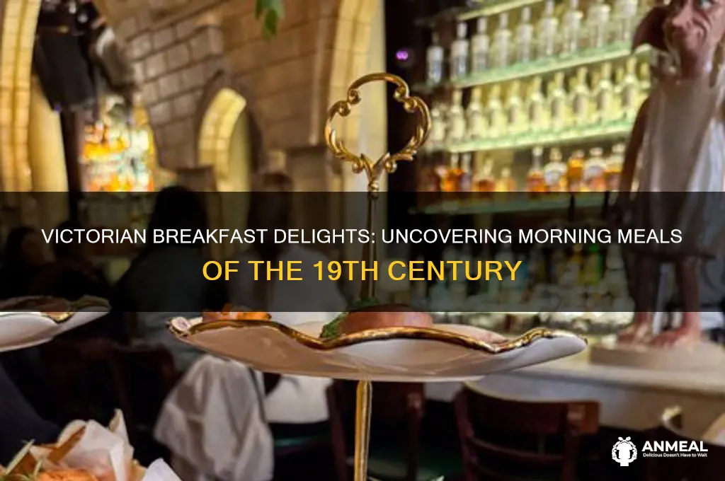 what did victorians have for breakfast