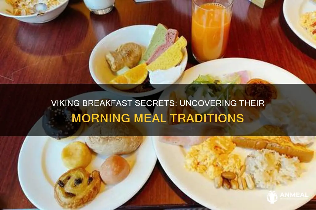 what did vikings have for breakfast