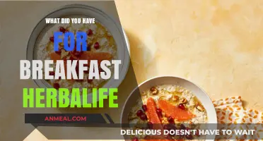 Herbalife Breakfast Ideas: Fueling Your Day with Nutritious Choices