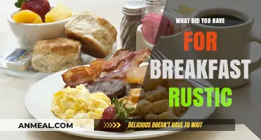 Rustic Breakfast Delights: Sharing Simple, Hearty Morning Meals