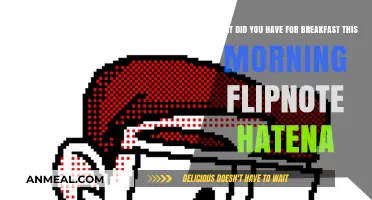 Flipnote Hatena Memories: Breakfast Stories and Morning Creations