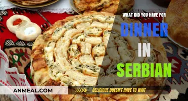 Serbian Dinner Delights: Exploring Traditional Evening Meals in Serbia