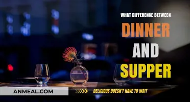 Dinner vs. Supper: Unraveling the Culinary and Cultural Differences