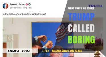 Trump's Unexpected Critique: Why He Called This Dinner Boring