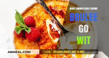 Perfect Pairings: What Dinner Dishes Complement Crème Brûlée Best?
