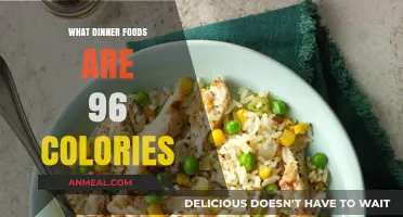 Light and Healthy Dinner Ideas Under 96 Calories