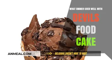 Perfect Dinner Pairings to Complement Rich Devil's Food Cake