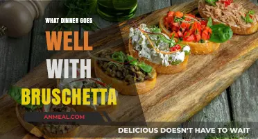 Perfect Dinner Pairings: Delicious Meals to Complement Your Bruschetta