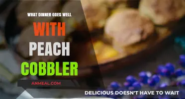 Perfect Dinner Pairings to Complement Your Sweet Peach Cobbler Delight