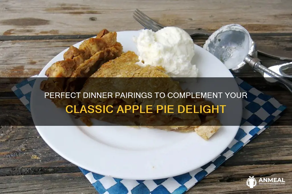 what dinner goes with apple pie