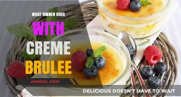 Perfect Dinner Pairings to Complement Your Crème Brûlée Dessert