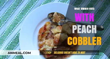 Perfect Dinner Pairings to Complement Your Sweet Peach Cobbler Delight