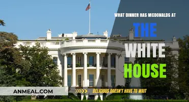 McDonald's at the White House: Unveiling the Presidential Dinner Choice