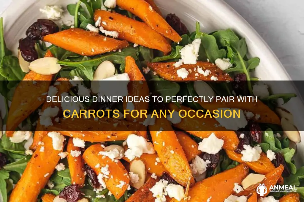 what dinner idea ro pair with carrots