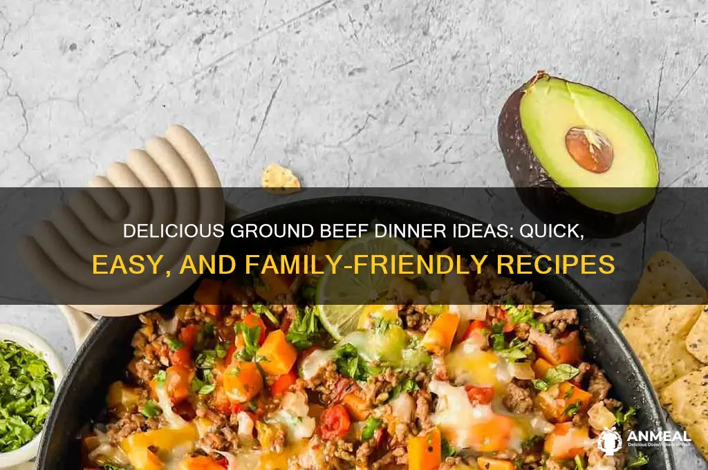 what dinner ideas for ground beef