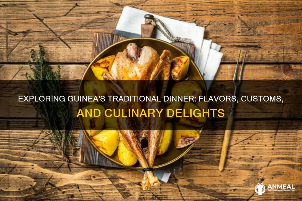 what dinner in guinea is like