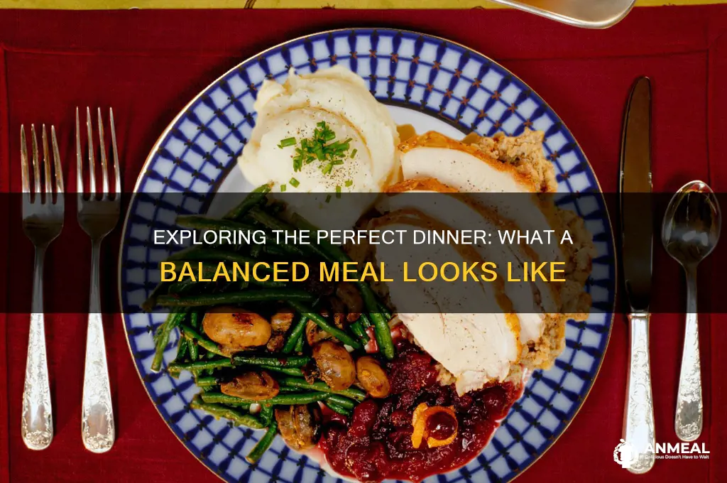 what dinner looks