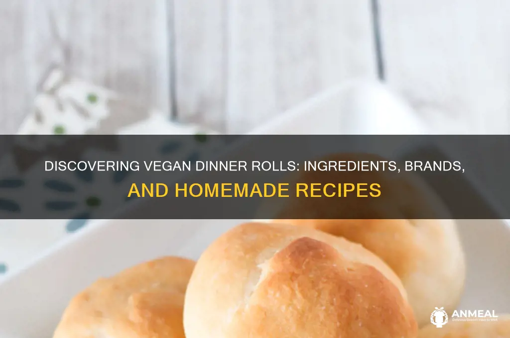 what dinner rolls are vegan