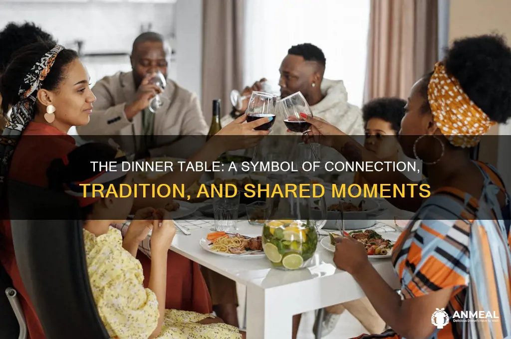 what dinner table represent