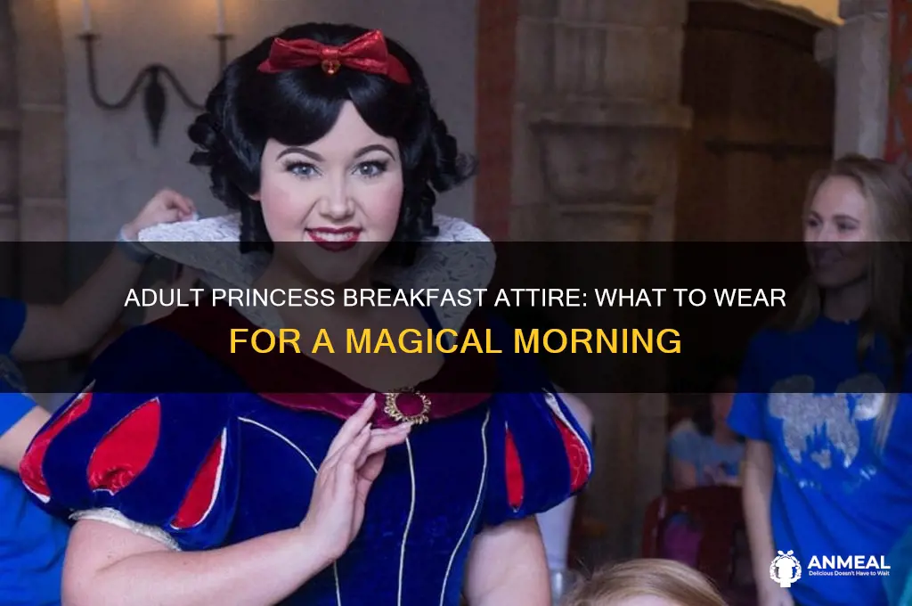 what do adults weat to the princess breakfast