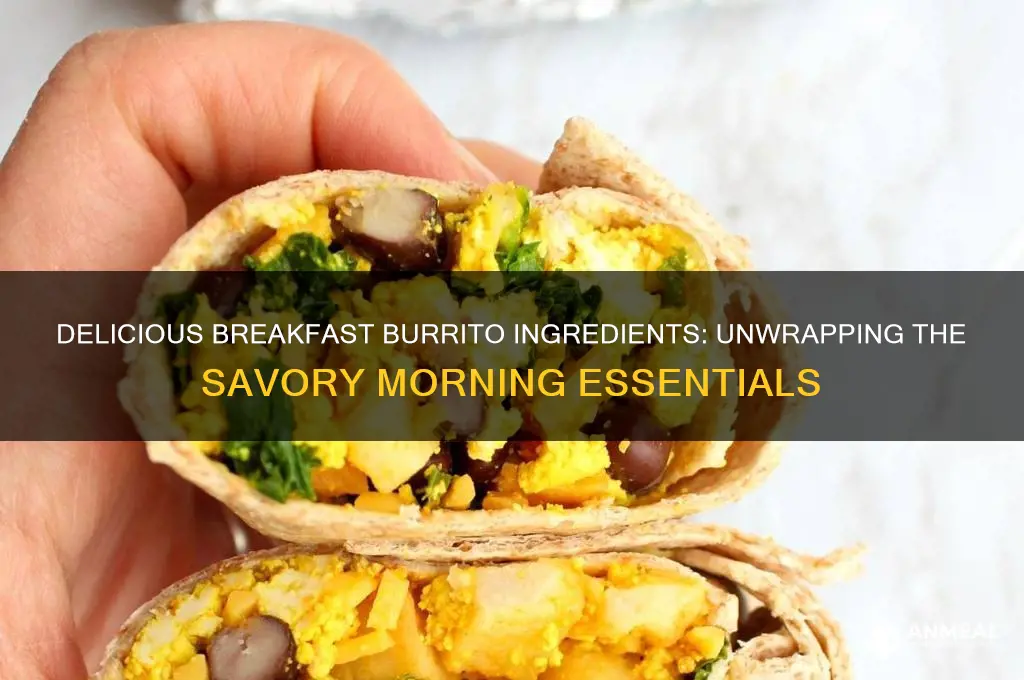 what do breakfast burritos have in them