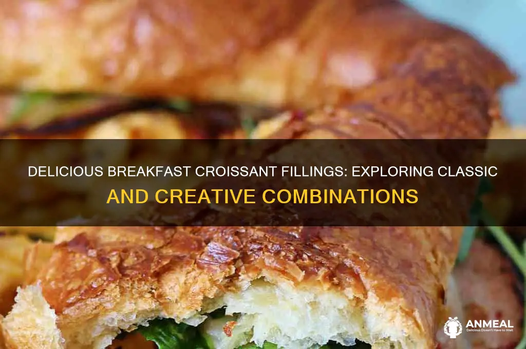 what do breakfast croissants come with