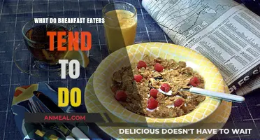 Breakfast Eaters' Habits: Morning Routines and Healthy Lifestyle Choices