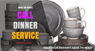 Behind the Kitchen Doors: Understanding Chefs' Term for Dinner Service