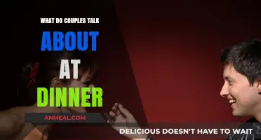 Dinner Conversations: Uncovering the Topics Couples Discuss Over Meals