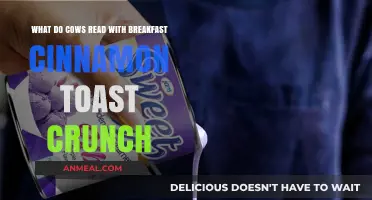 Cows' Breakfast Reads: Cinnamon Toast Crunch Edition