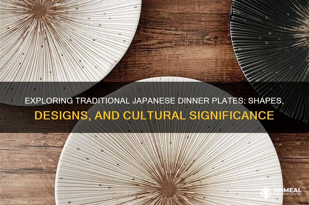 what do dinner plates look like in japan